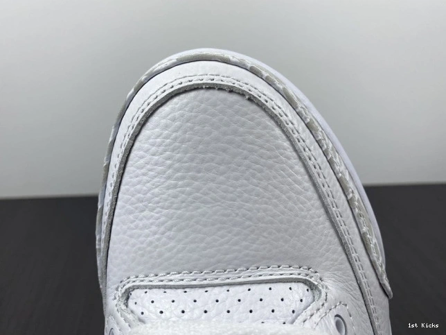 1st Kicks Shoes 429487- 'Triple Jordan GoodFit Air 3 PS White' Retro 952 1201